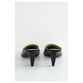 Autre Marque-Leather heels-Black