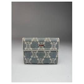 Céline-CELINE Wallets T.  Leather-White