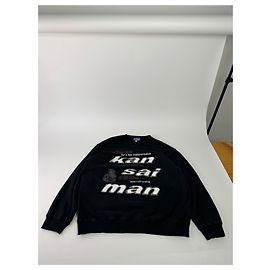 Autre Marque Vintage Kansai Yamamoto Herrenpullover schwarz L Schwarz