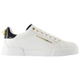 Dolce & Gabbana Sneaker - Dolce&Gabbana - Baumwolle - Weiß Weiß