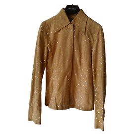 DOLCE & GABBANA Wildlederjacke. Beige