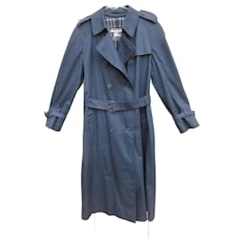 Burberry-Coats, Outerwear-Navy blue