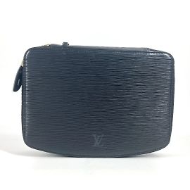 Louis Vuitton Make-up-Täschchen Monte Carlo Epi von Hermès Schwarz