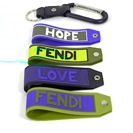 Fendi-Fendi Logo Bag Charm-Multiple colors