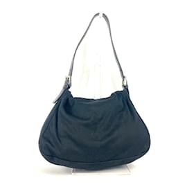 Fendi-Fendi FF Logo Mamma Bucket Bag-Black