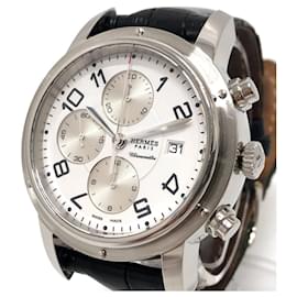 Hermès-Hermes CP1.910 Clipper Chrono Automatic Wristwatch-Other