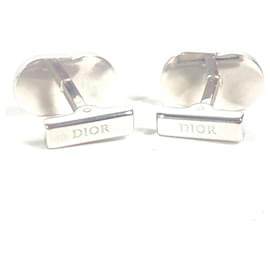 Christian Dior-Christian Dior Cufflinks-Black,Silvery