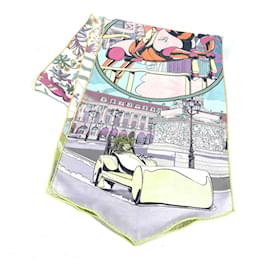 Hermès-Hermes Le Premier Chant Wow Maxi Twilly Scarf-Multiple colors
