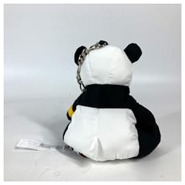 Dolce & Gabbana-Dolce & Gabbana Jujutsu Kaisen Panda Bag Charm Keychain-Black,White