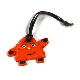 Hermès Hermes Kelly Doll Bag Charm Strap Keychain Orange