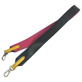 Louis Vuitton-Louis Vuitton Epi Leather Shoulder Strap-Black,Pink,Blue,Yellow
