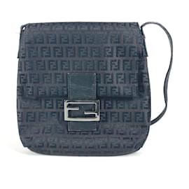 Fendi-Fendi Zucca Zucchino Bag-Black