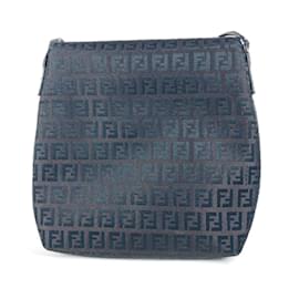 Fendi-Fendi Zucca Zucchino Bag-Black