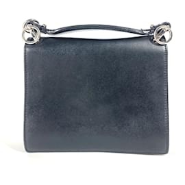 Fendi-Fendi 8M0381 Mini Canai Studs Bag-Black