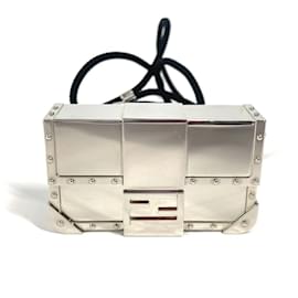 Fendi-Fendi Handbag Charm-Silvery