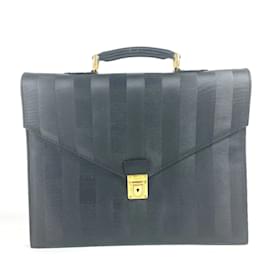Fendi-Fendi Black Briefcase Handbag-Black