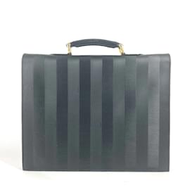 Fendi-Fendi Black Briefcase Handbag-Black
