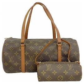 Louis Vuitton-Louis Vuitton Monogram Papillon 30 Handbag-Brown