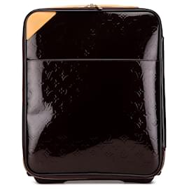 Louis Vuitton-Louis Vuitton Purple Monogram Vernis Pegase 45-Purple