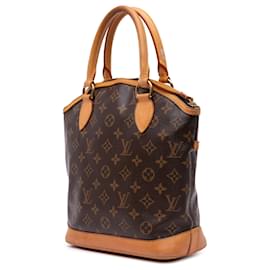 Louis Vuitton-Louis Vuitton Brown Monogram Lockit PM-Brown