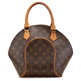 Louis Vuitton-Louis Vuitton Brown Monogram Ellipse PM-Brown