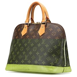 Louis Vuitton-Louis Vuitton Brown Monogram Alma PM-Brown