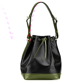 Louis Vuitton-Louis Vuitton Black Epi Bicolor Noe GM-Other