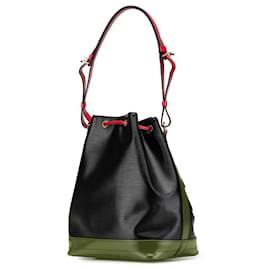 Louis Vuitton-Louis Vuitton Black Epi Bicolor Noe GM-Other