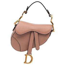 Dior-Dior Brown Micro Goatskin Saddle-Brown,Flesh