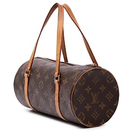 Louis Vuitton-Louis Vuitton Brown Monogram Papillon 28-Brown