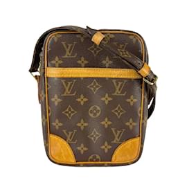 Louis Vuitton-Louis Vuitton Monogram Danube Shoulder Bag-Brown,Monogram