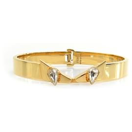 Fendi-Fendi Bangle Bracelet with Monster Eye Design-Silvery,Golden
