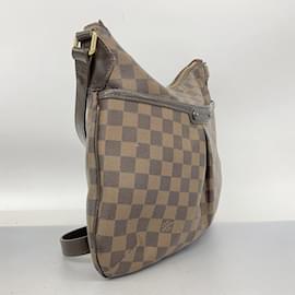 Louis Vuitton-Bolsa de Ombro Louis Vuitton Damier Bloomsbury PM-Damier ebene