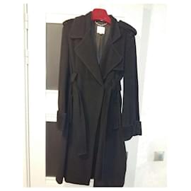 Céline-Amazing Chanel Wool blend Coat-Black