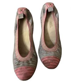Chanel Natural Lizard Heel Flats Multiple colors