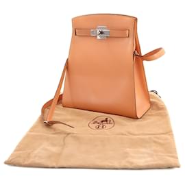 Hermès-Sac à épaule Hermes Kelly Sport MM-Beige
