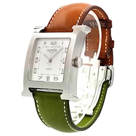 Hermès-Hermes H Watch HH2 810 Men's Date Silver Automatic-Other