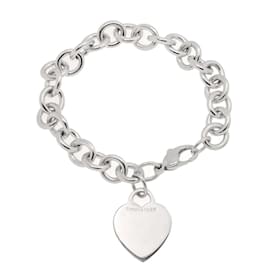 Tiffany & Co-Pulseira charm com tag em forma de coração Tiffany & Co.-Outro