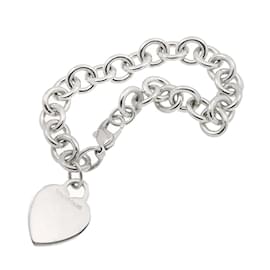 Tiffany & Co-Pulseira charm com tag em forma de coração Tiffany & Co.-Outro