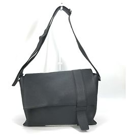 Hermès Borsa Messenger Hermes Taurillon Clemence Nero