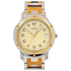 Hermès-Hermes Clipper Combi CL6 720 Men's Watch-Other