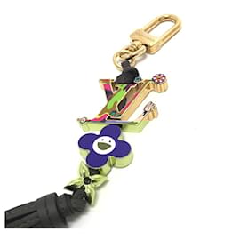 Louis Vuitton-Louis Vuitton x Takashi Murakami Bag Charm-Multiple colors,Golden