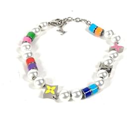 Louis Vuitton-Louis Vuitton Monogram Flower Pearl Bangle-Multiple colors