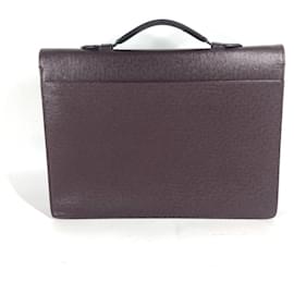 Louis Vuitton-Bolsa de documentos Louis Vuitton Taiga Serviette Clado-Marrom,Vermelho,Bordeaux