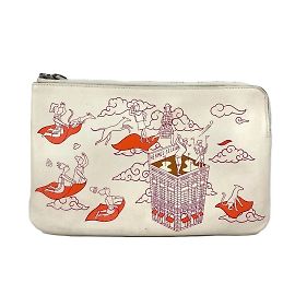 Hermès Hermes Ivory Leather Clutch Bag Cream