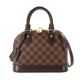 Louis Vuitton-Louis Vuitton Damier Alma BB Shoulder Bag-Damier ebene