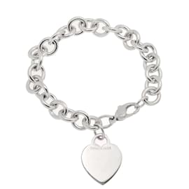 Tiffany & Co-Pulseira charm com tag em forma de coração Tiffany & Co.-Outro