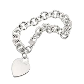 Tiffany & Co-Pulseira charm com tag em forma de coração Tiffany & Co.-Outro