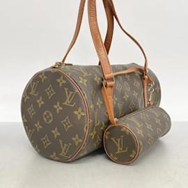 Louis Vuitton-Louis Vuitton Monogram Papillon 30 Handbag-Brown