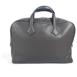 Hermès-Hermes Victoria 2 Document Briefcase-Brown